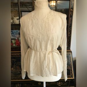 Vintage Victorian Edwardian decorative blouse